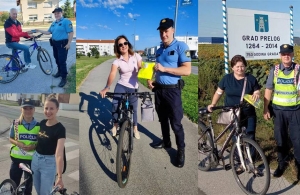 Diljem Međimurske županije provedena akcija usmjerena prema najranjivijoj skupini sudionika u cestovnom prometu - biciklistima i pješacima